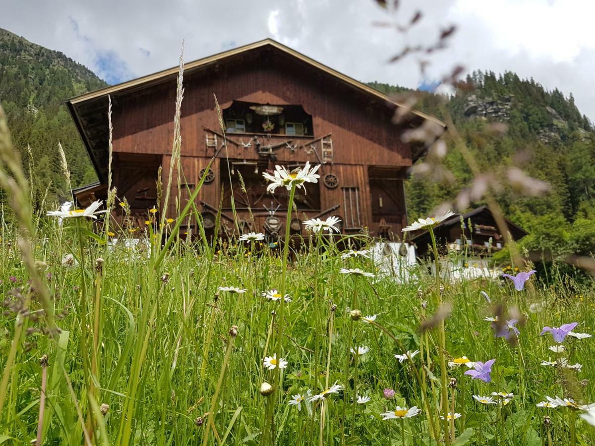 Pension Fuerhapter Mit Bio- Bauernhof Sankt Jakob in Defereggen Exteriör bild
